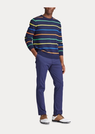 Men's Ralph Lauren Striped Wool-Blend Sweater | 478235ZLU